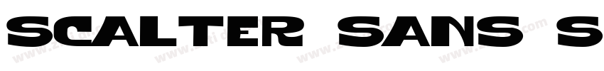 Scalter Sans Slantd字体转换 Scalter Sans Slantd字体转换